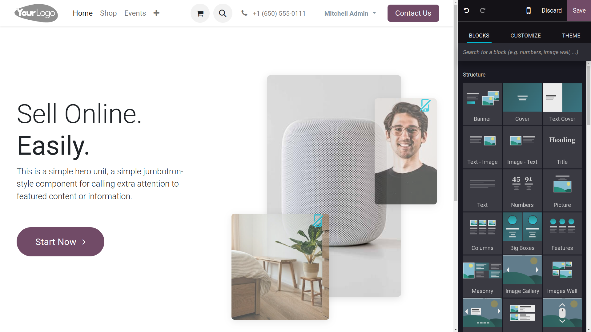 Enhance your website